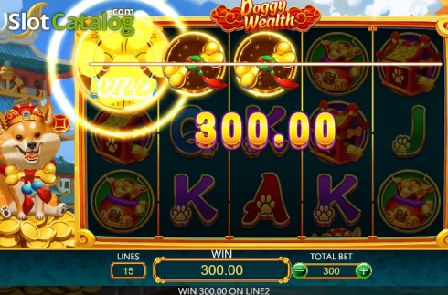 Скрин6. Doggy Wealth слот