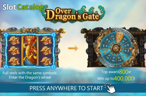 Скрин2. Over Dragons Gate слот