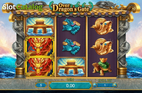 Скрин3. Over Dragons Gate слот