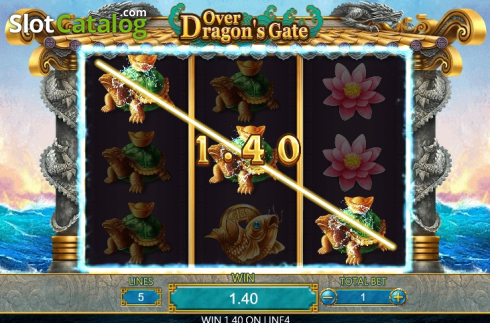 Скрин4. Over Dragons Gate слот