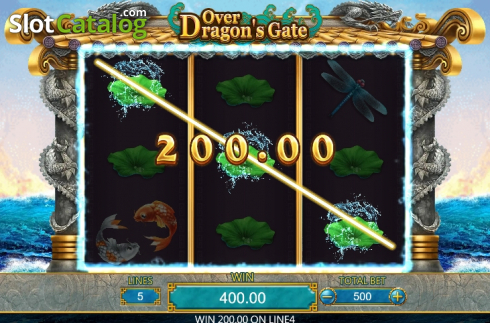 Скрин5. Over Dragons Gate слот