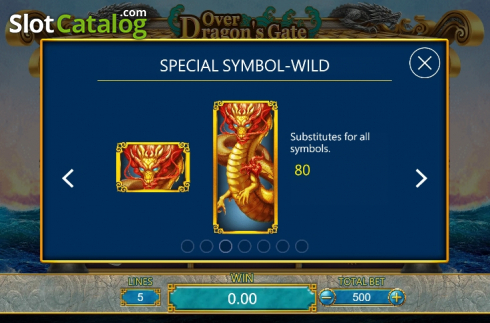 Скрин8. Over Dragons Gate слот