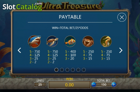 Скрин8. Ultra Treasure слот