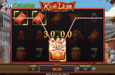 Скрин4. Rich Lion слот