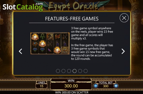 Скрин6. Egypt Oracle слот