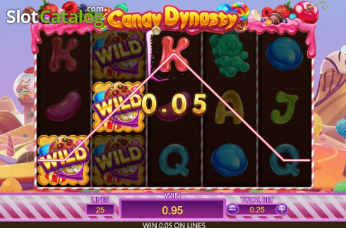Скрин4. Candy Dynasty слот