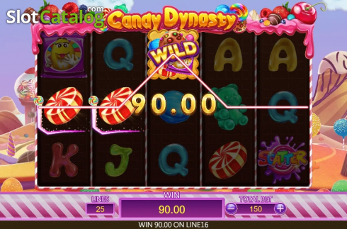 Скрин6. Candy Dynasty слот