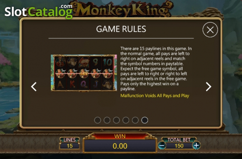 Скрин8. Monkey King (Dragoon Soft) слот