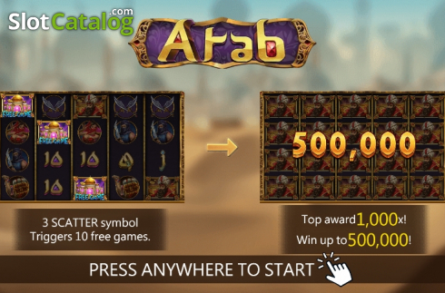 Скрин2. Arab слот