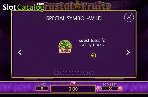 Скрин9. Crystal Fruits (Dragoon Soft) слот