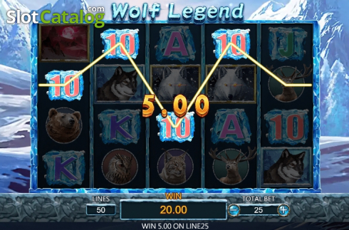 Скрин3. Wolf Legend слот