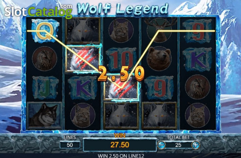 Скрин4. Wolf Legend слот