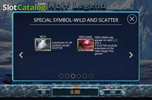 Скрин8. Wolf Legend слот