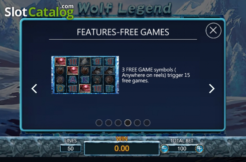Скрин9. Wolf Legend слот