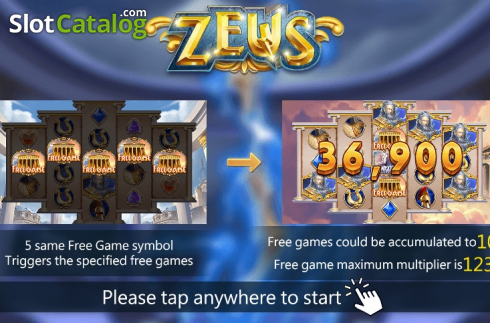 Скрин2. Zeus (Dragoon Soft) слот