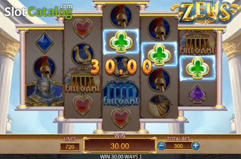 Скрин6. Zeus (Dragoon Soft) слот