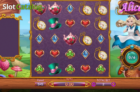 Скрин3. Alice (Dragoon Soft) слот