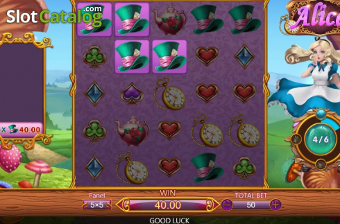Скрин4. Alice (Dragoon Soft) слот