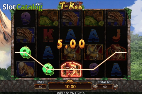 Скрин5. T-Rex (Dragoon Soft) слот