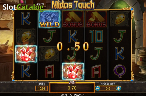 Скрин4. Midas Touch (Dragoon Soft) слот