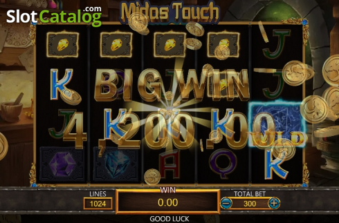 Скрин5. Midas Touch (Dragoon Soft) слот