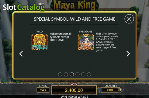 Скрин9. Maya King слот