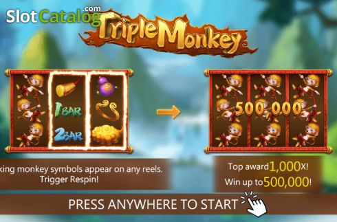 Скрин2. Triple Monkey (Dragoon Soft) слот