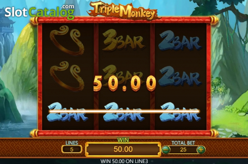 Скрин4. Triple Monkey (Dragoon Soft) слот