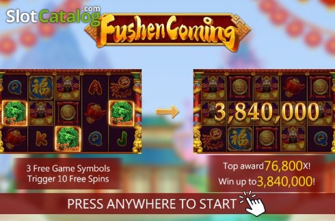 Скрин2. Fushen Coming слот