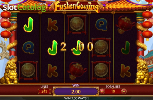 Скрин4. Fushen Coming слот