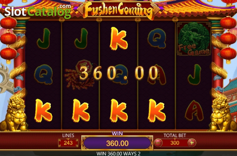 Скрин6. Fushen Coming слот