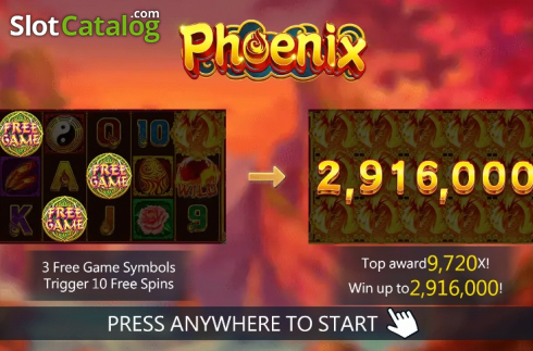 Скрин2. Phoenix (Dragoon Soft) слот