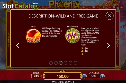 Скрин9. Phoenix (Dragoon Soft) слот