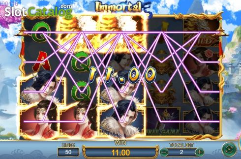 Скрин4. Immortal Heroes слот