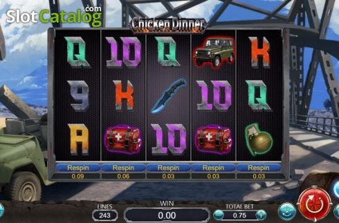 Скрин2. Chicken Dinner (Dragoon Soft) слот