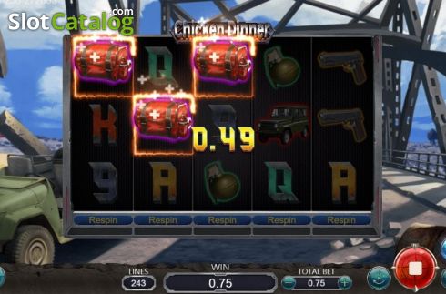 Скрин3. Chicken Dinner (Dragoon Soft) слот