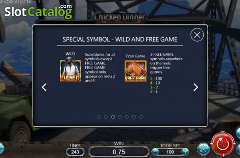 Скрин8. Chicken Dinner (Dragoon Soft) слот