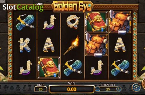 Скрин3. Golden Eye (Dragoon Soft) слот