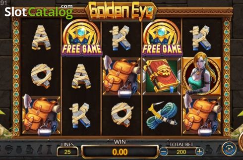 Скрин4. Golden Eye (Dragoon Soft) слот