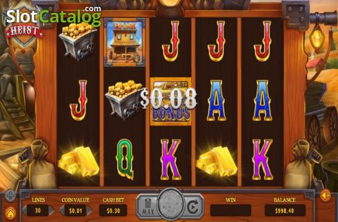 Скрин4. Gold Heist слот