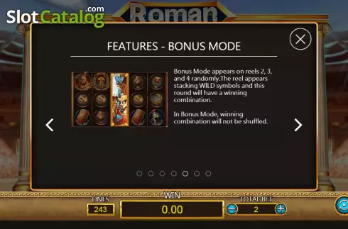 Скрин5. Roman слот