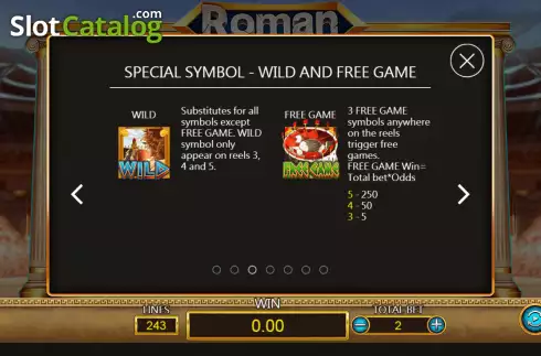 Скрин7. Roman слот