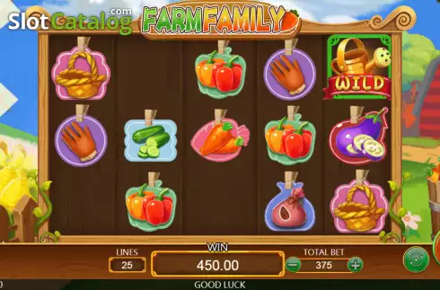 Скрин4. Farm Family слот