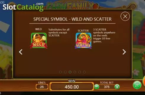 Скрин5. Farm Family слот