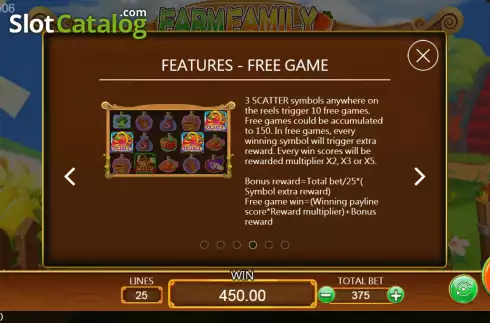 Скрин6. Farm Family слот
