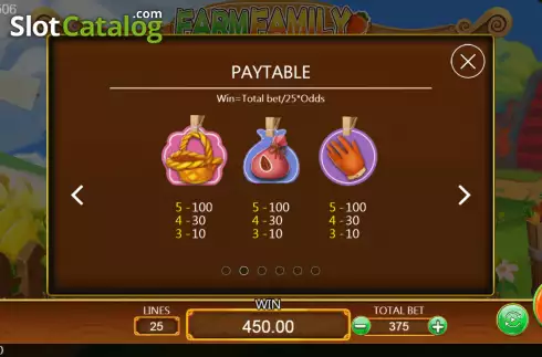 Скрин8. Farm Family слот