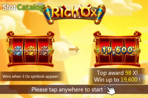 Скрин2. Rich Ox слот