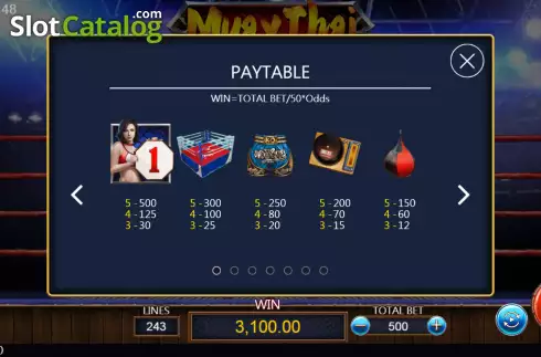 Скрин8. Muay Thai (Dragoon Soft) слот