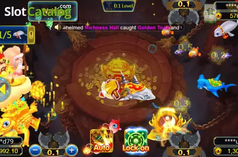 Скрин3. Gods Slash Fish слот