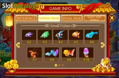 Скрин7. Gods Slash Fish слот